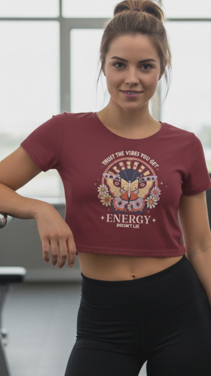 Energy Crop Top For Women